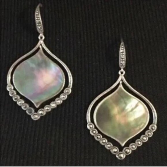 SILPADA STERLING ABALONE MARCASITE 